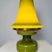 B-124 Glass Lantern Table Lamp By Hans-Agne Jakobsson For Markaryd Ab, Sweden, 1960S