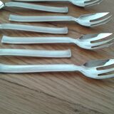 12 small forks. Boulenger goldsmithing.
