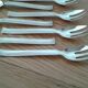12 small forks. Boulenger goldsmithing.