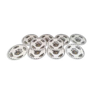 lot de 10 assiettes plates