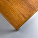 Teak Desk with 3 Drawers from GV Møbler, 1960s
