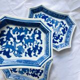 Set of 3 rectangular ceramic dishes