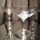 Set of 3 vierzon crystal glasses emma model 1930 1940