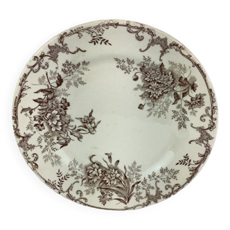 1 flat plate Terre de fer Paris