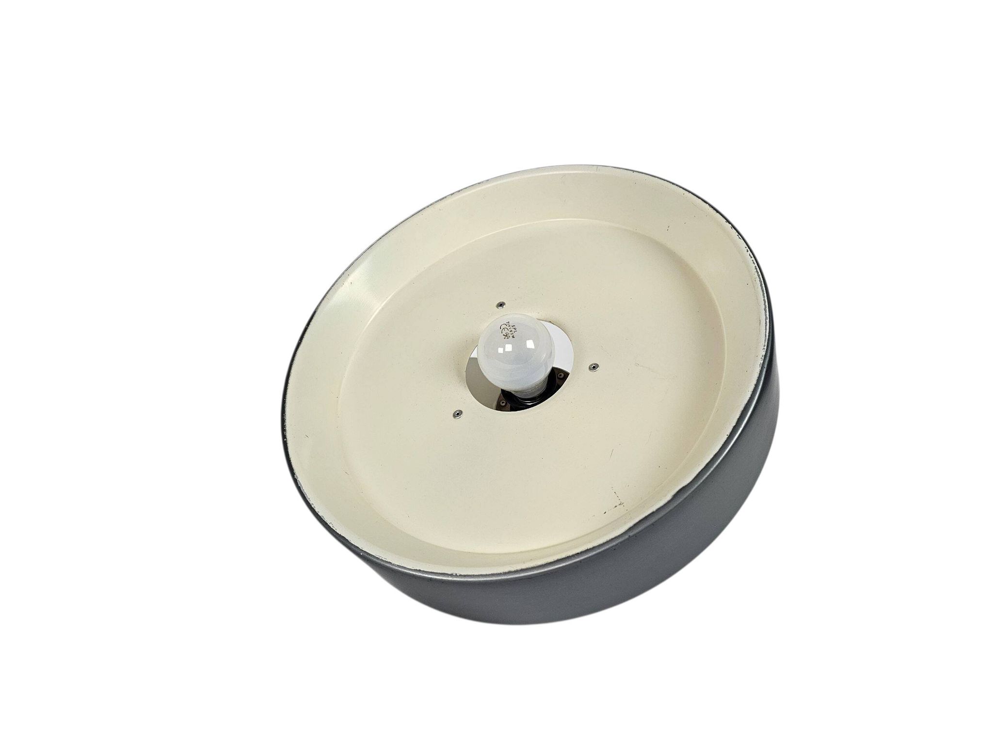 Anvia Almelo - J. Hoogervorst - "modèle 4017" - Lampe suspendue Ufo - anthracite