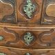 Commode Louis XIV en noyer massif XVIII siècle
