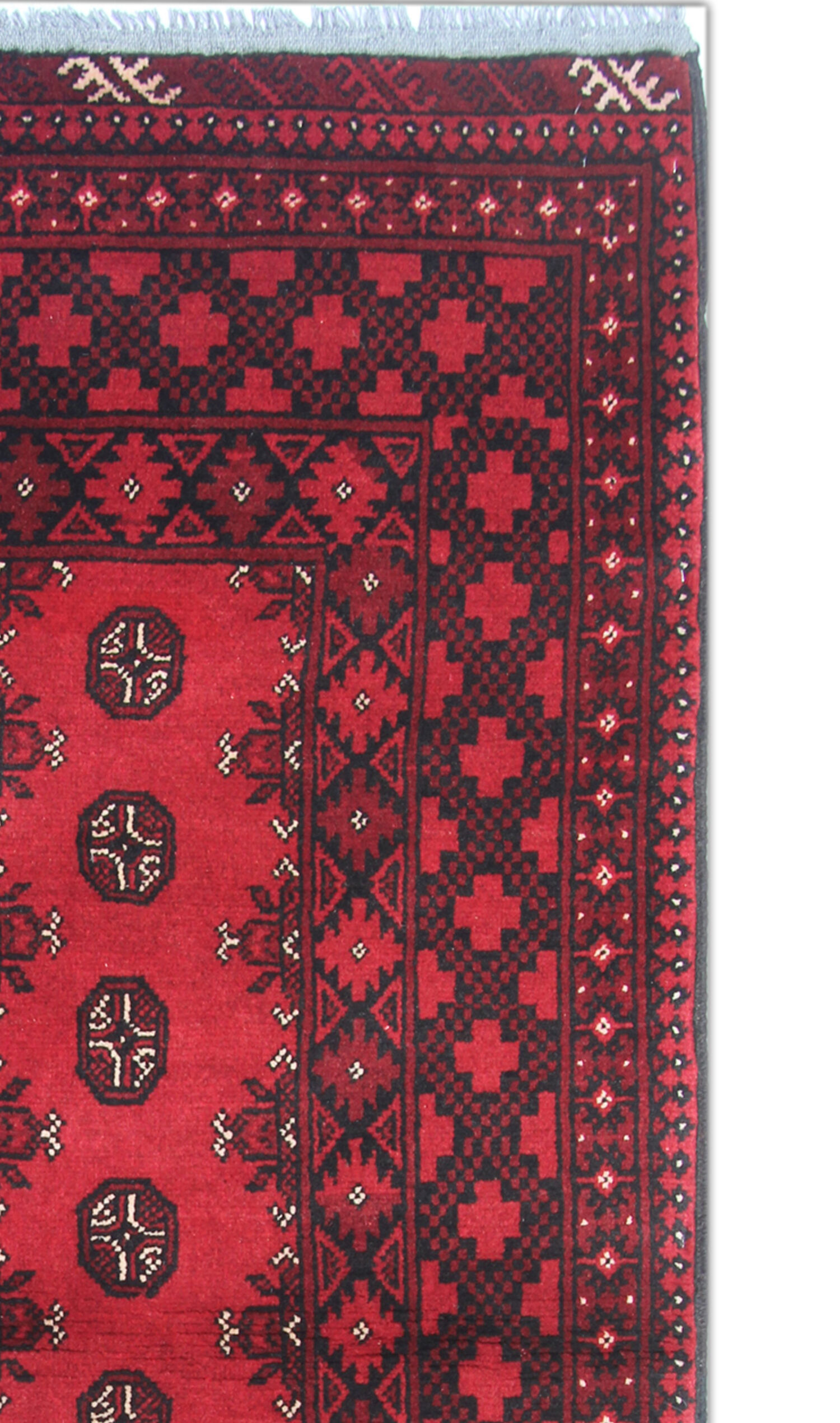 Traditional Red Ziegler Carpet Handmade Wool Rug- 108x199cm