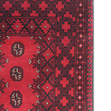 Traditional Red Ziegler Carpet Handmade Wool Rug- 108x199cm