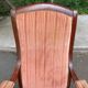 Louis Philippe Voltaire armchair from the 19th century in solid mahogany.