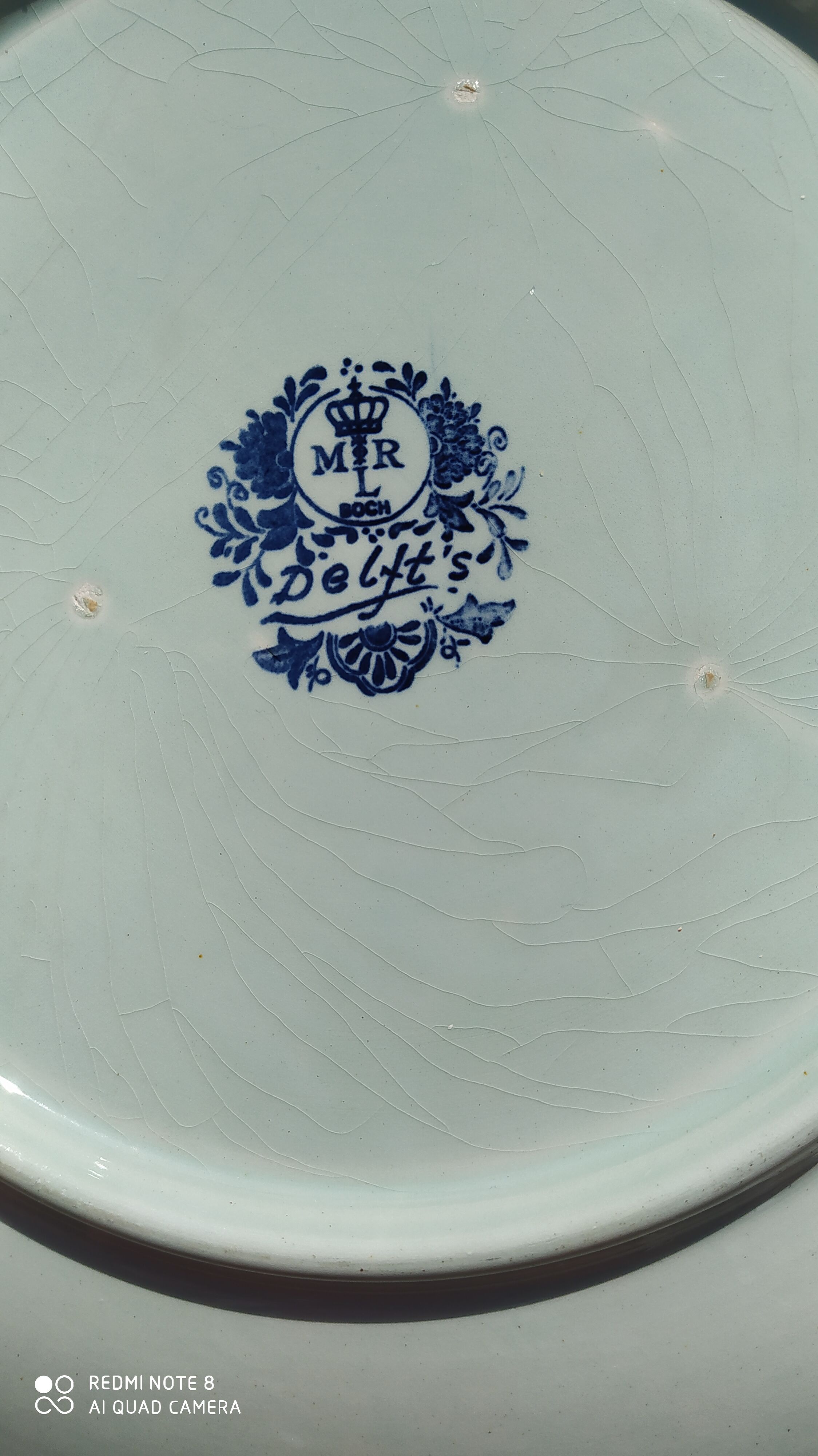 Delft's MLR Bosh  ceramic dish