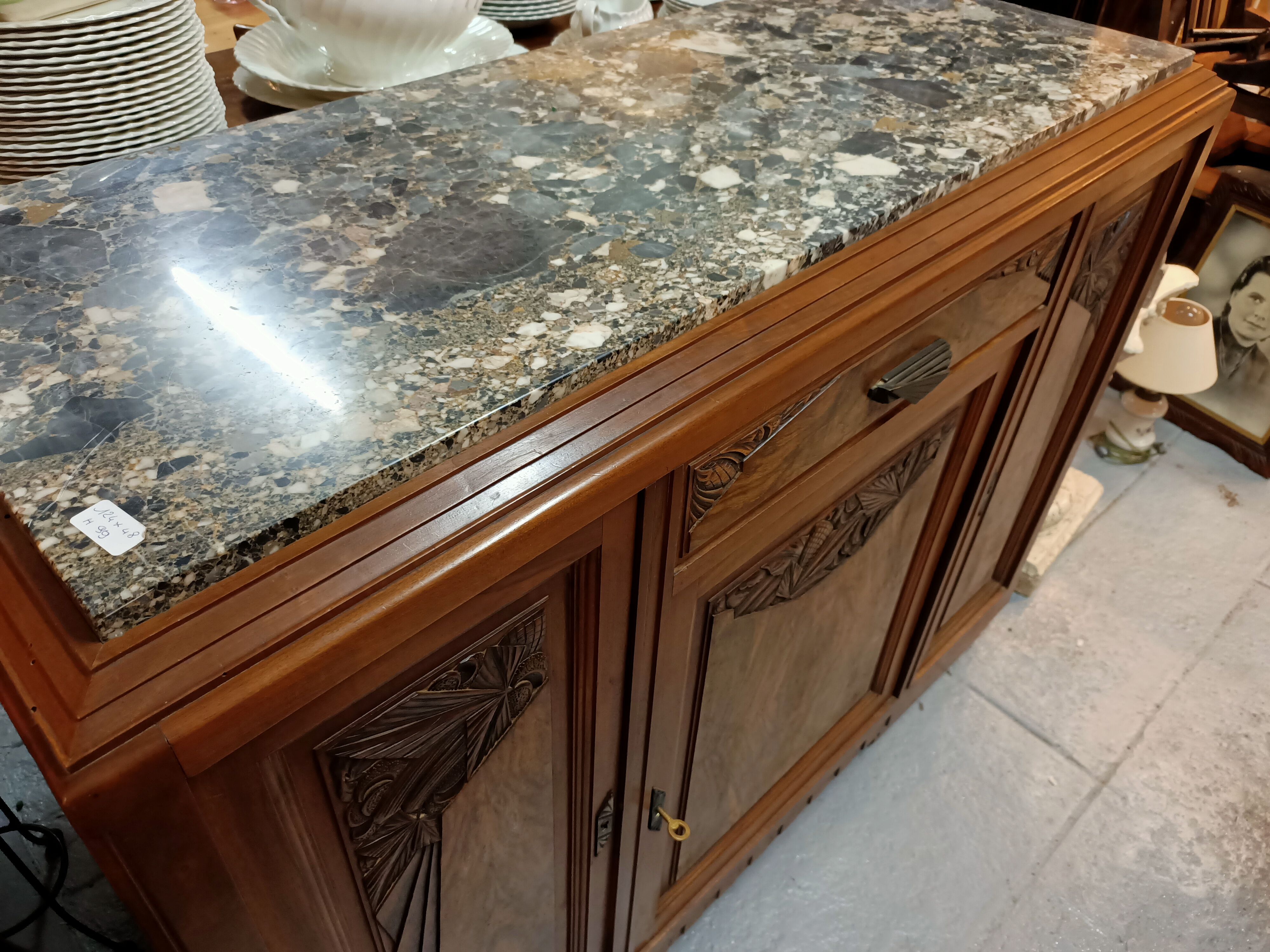 Low art deco furniture