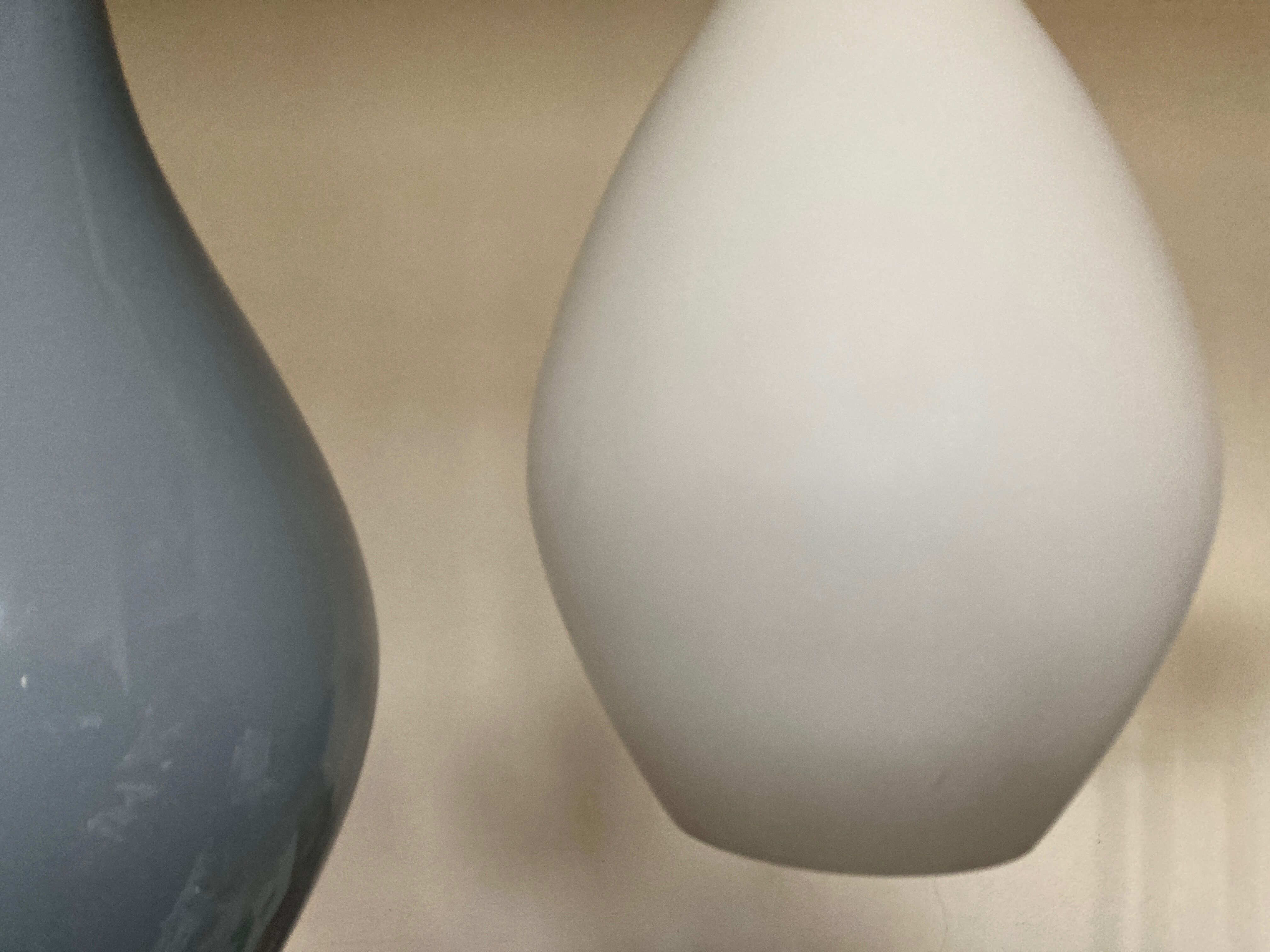 Pair of Tear Drop pendant lights by Holmgaard for Louis Poulsen Denmark 1960-1969