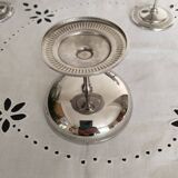 Guy Degrenne ice cream or sorbet cups, in stainless steel