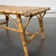Table basse en rotin