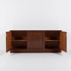 Buffet danois en acajou de style moderne du milieu du siècle, années 1960