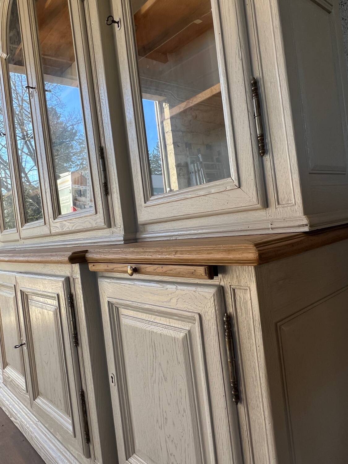 Glass sideboard