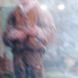 Painting of a young boy in the countryside