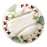 Set of 6 asparagus slushie plates