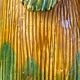 Large ceramic wading bird signed Thimo