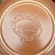 Set 12 plates and 1 dish sandstone of Burgundy Sarreguemines