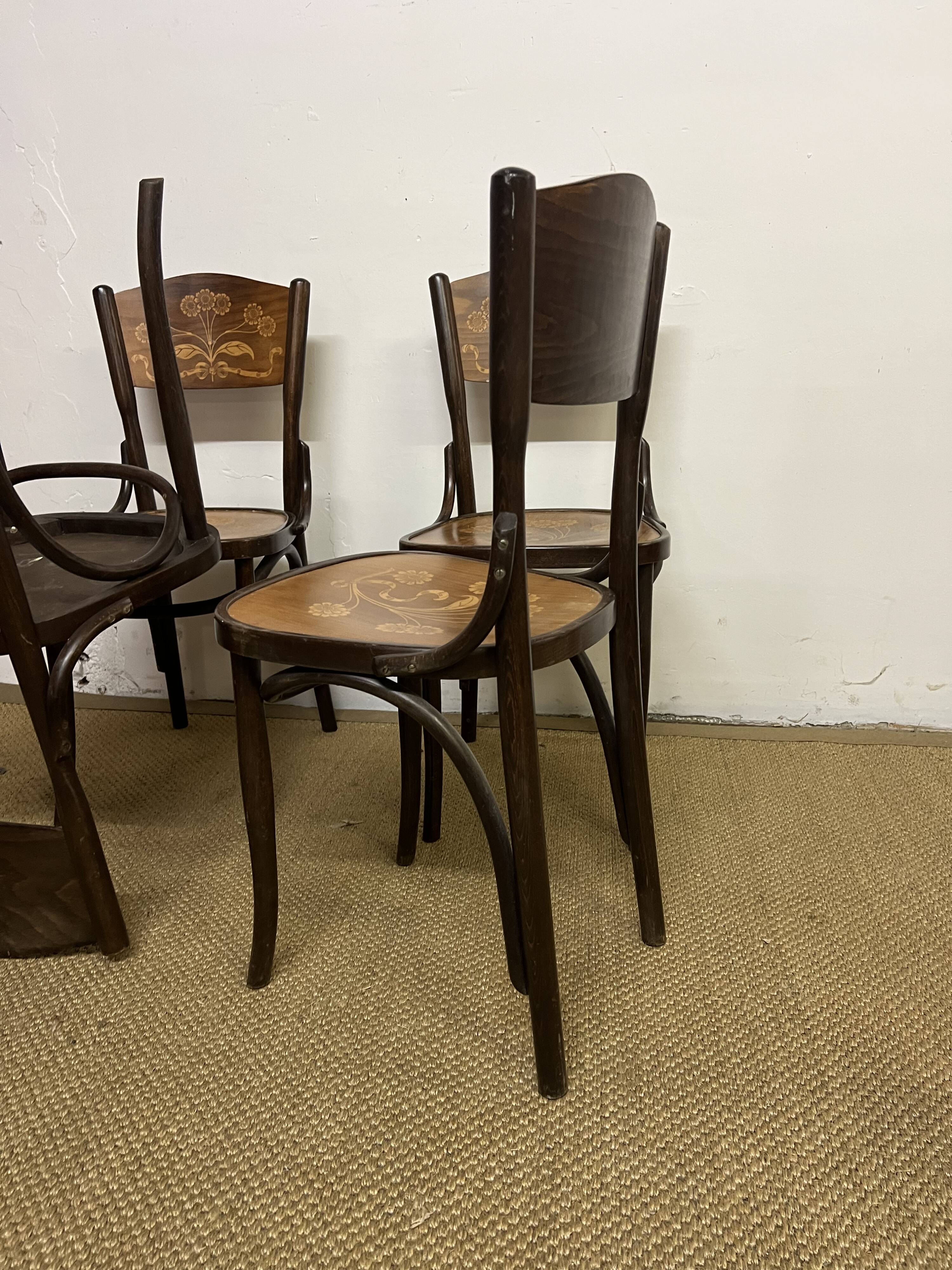 Baumann Vintage Bistro Chairs