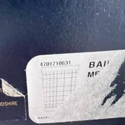 "gobelet de bain en cuir et paille, ralph lauren home - réf 4701710631"