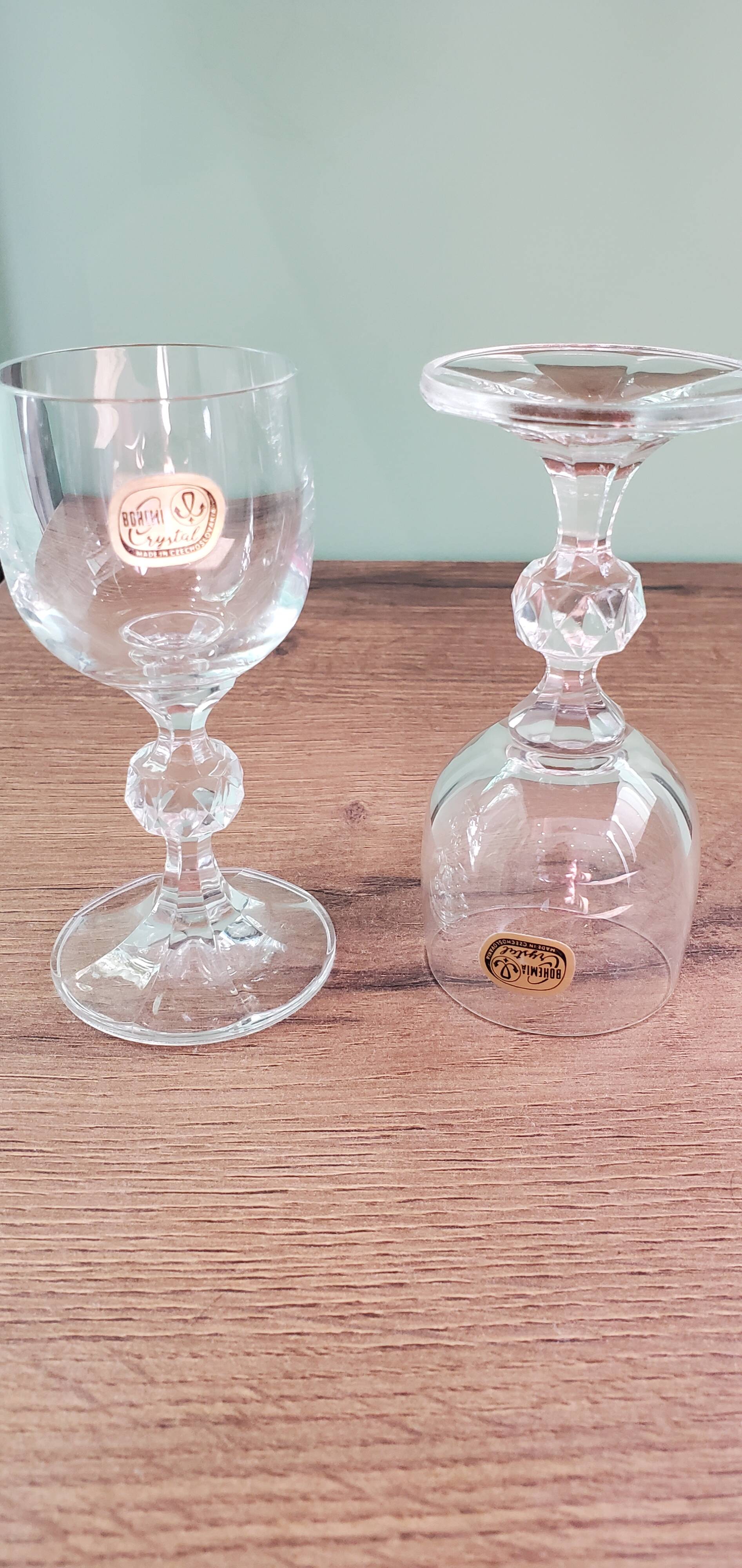 Verres en cristal