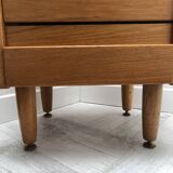 Bedside table / wooden sofa end, 1970s/1980s