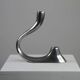 Cast Aluminium Two-Light Candle Holder – Sweden, 1970s