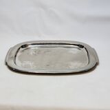 Prata Wolff Vintage Silver Metal Tray