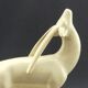 Onnaing, pair of Art Deco crackled antelope bookends