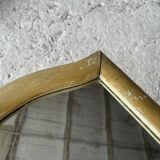 Old golden frame mirror