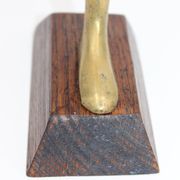 bronze sculpture brutalist modernist modern art mid century old