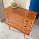 Vintage design geometric chest