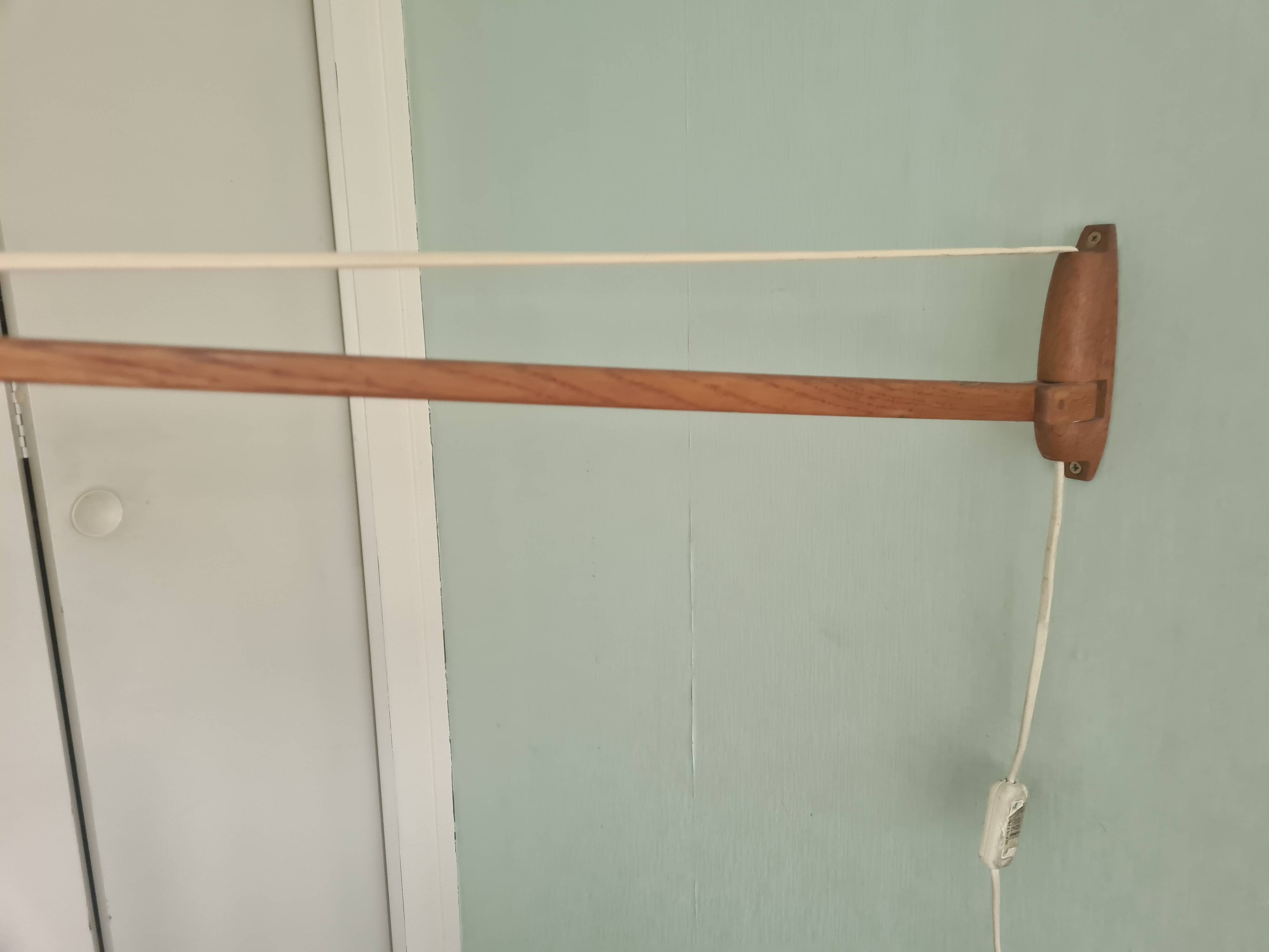 Scandinavian wall light from the 60s