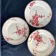 11 dessert plates Saint Amand Terre de Fer, 1930
