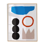 Wall poster colorful abstract shapes 50cm*70cm