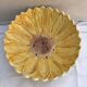 Former ceramics shape vintage yellow sunflower