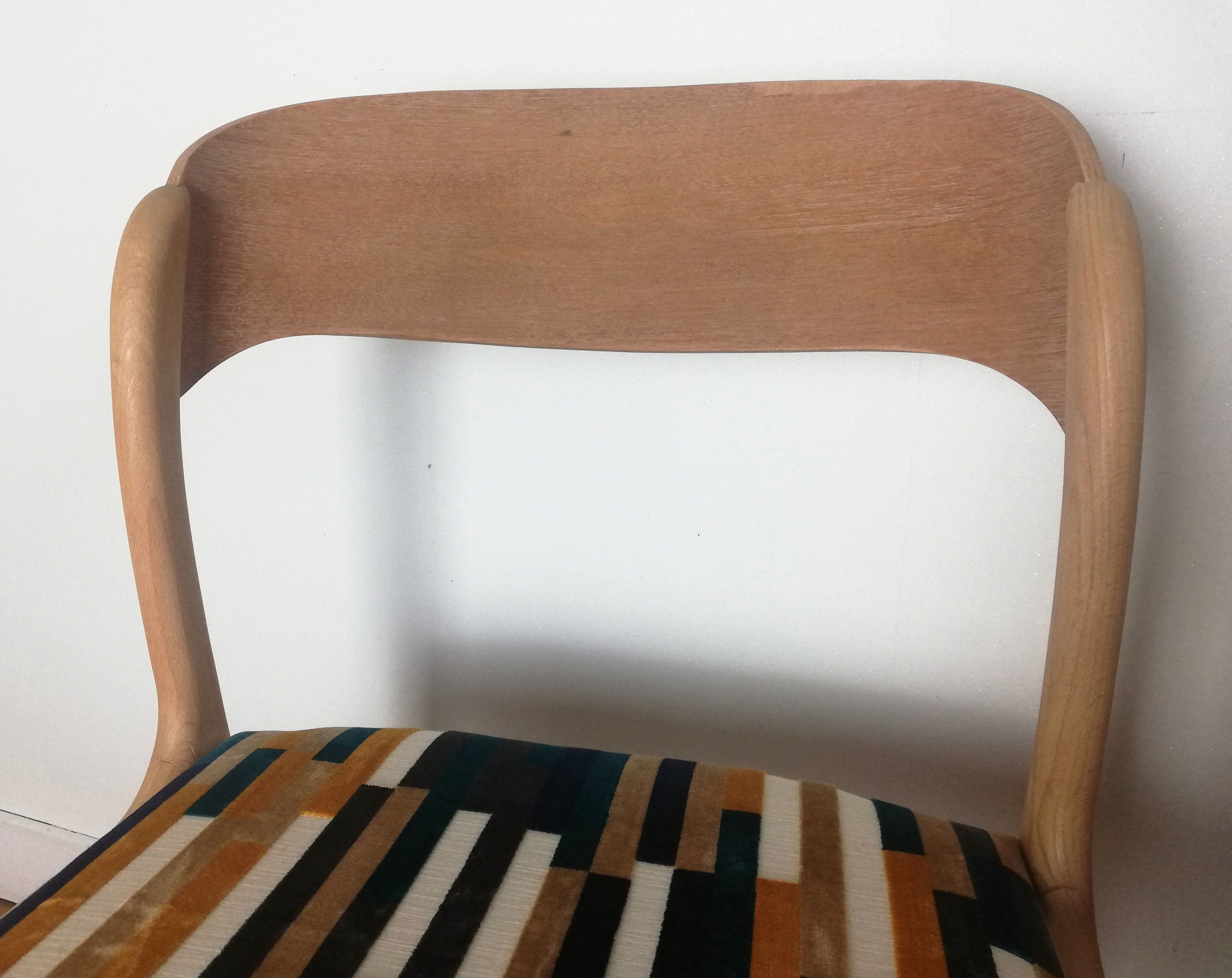 Renovated Baumann sled chair