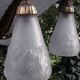 Muller brothers Luneville brass chandelier 1920/1930