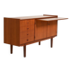 Scandinavian teak sideboard with pull-out shelf, 1960s