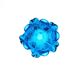 Sculptural Coupe Murano — "Bullicante" Aquamarine Blue — 1950