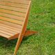 Banc pliant vintage