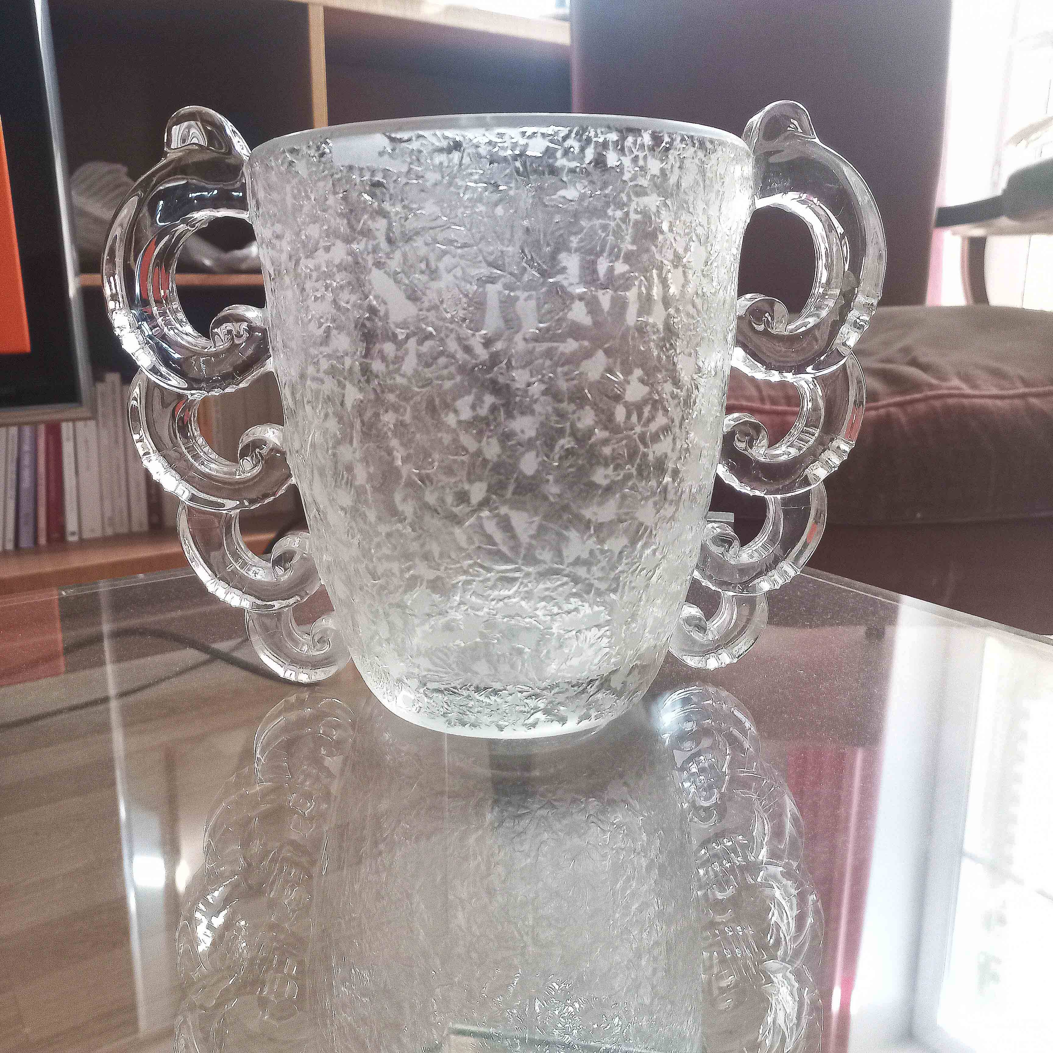 Art Deco Vase Daum Pierre d'Avesn
