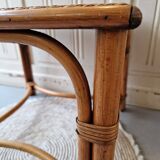 Rattan coffee table