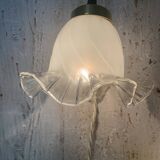 Pair of vintage tulip lamps