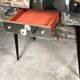 Vintage art deco style dressing table in mirror and wood 50'S