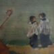 Vintage framed painting