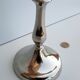 Candelabra, Chandelier, Silver metal candle holder -32 cm - Art Nouveau