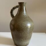 Stoneware pitcher signed K. Balogh